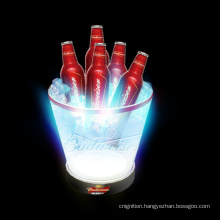 Custom LED luminous christmas acrylic wine ice bucket